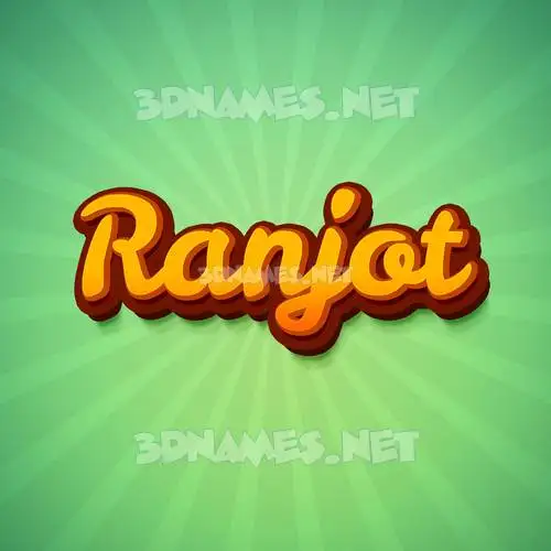 ranjot in Green Rays style - 3D name wallpaper ranjot in Green Rays style - 3D name wallpaper