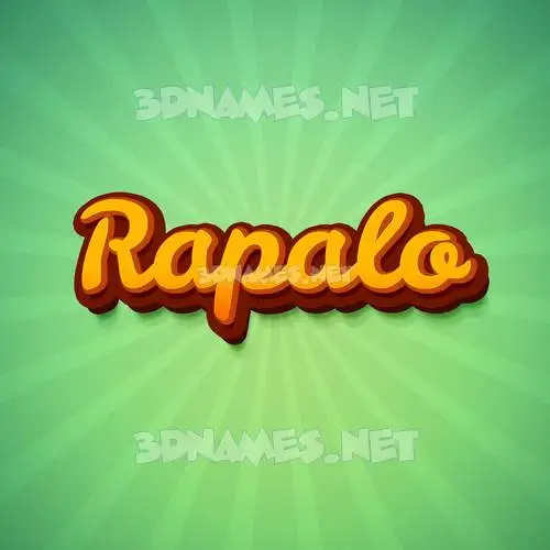 rapalo in Green Rays style - 3D name wallpaper rapalo in Green Rays style - 3D name wallpaper
