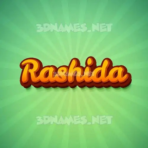 rashida in Green Rays style - 3D name wallpaper rashida in Green Rays style - 3D name wallpaper