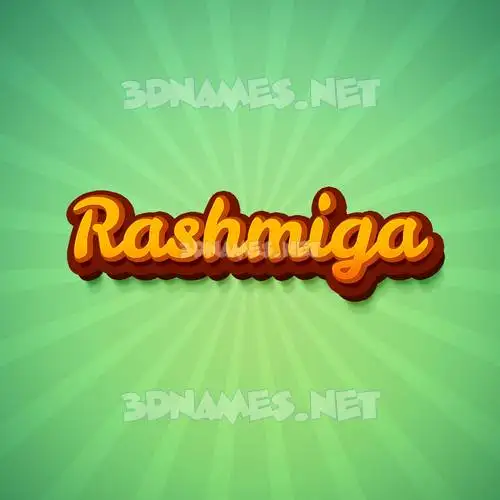 rashmiga in Green Rays style - 3D name wallpaper rashmiga in Green Rays style - 3D name wallpaper