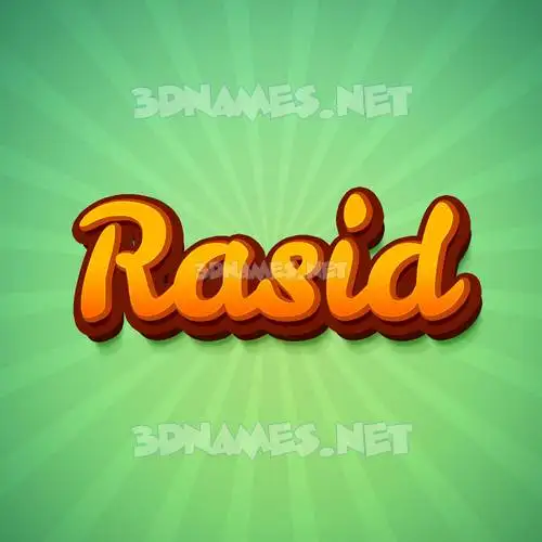 rasid in Green Rays style - 3D name wallpaper rasid in Green Rays style - 3D name wallpaper