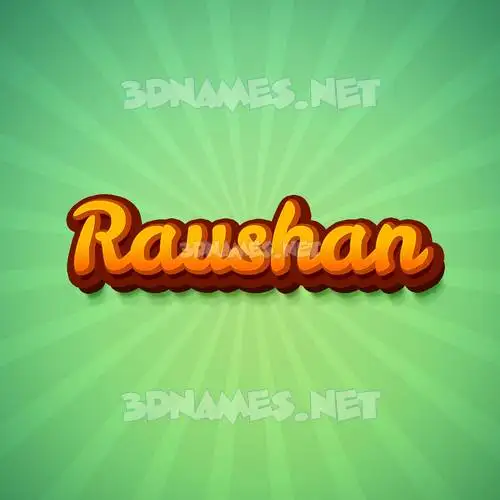 raushan in Green Rays style - 3D name wallpaper raushan in Green Rays style - 3D name wallpaper