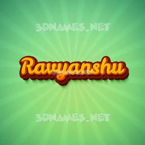 ravyanshu in Green Rays style - 3D name wallpaper ravyanshu in Green Rays style - 3D name wallpaper