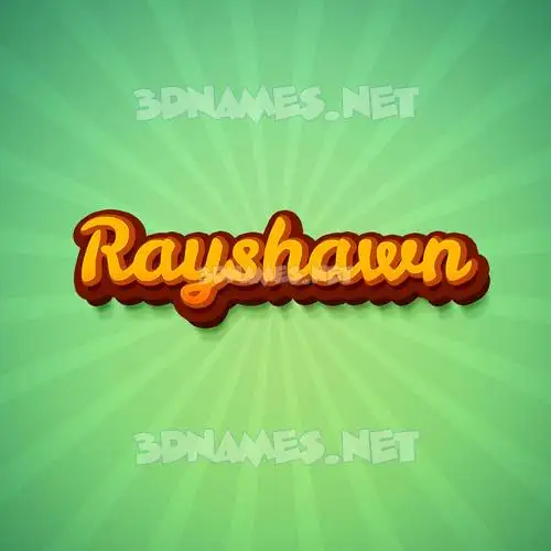 rayshawn in Green Rays style - 3D name wallpaper rayshawn in Green Rays style - 3D name wallpaper
