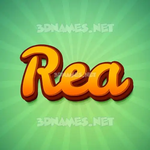 rea in Green Rays style - 3D name wallpaper rea in Green Rays style - 3D name wallpaper