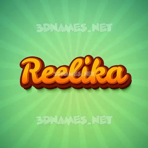 reelika in Green Rays style - 3D name wallpaper reelika in Green Rays style - 3D name wallpaper