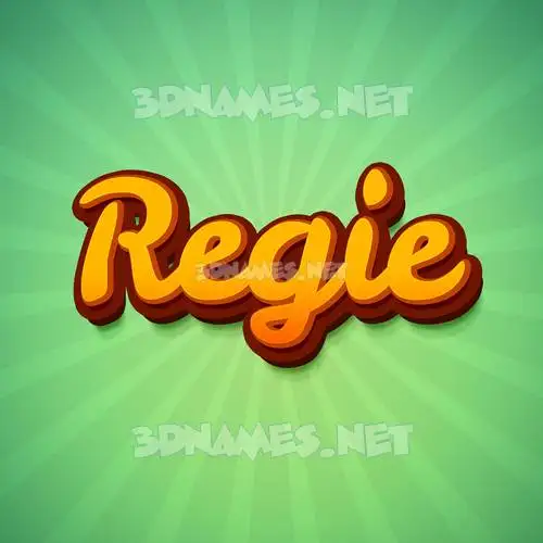 regie in Green Rays style - 3D name wallpaper regie in Green Rays style - 3D name wallpaper