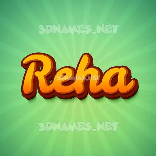 reha in Green Rays style - 3D name wallpaper reha in Green Rays style - 3D name wallpaper