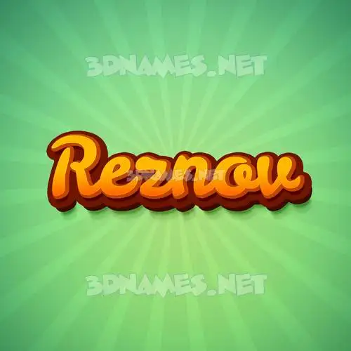 reznov in Green Rays style - 3D name wallpaper reznov in Green Rays style - 3D name wallpaper
