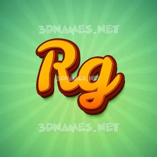 rg in Green Rays style - 3D name wallpaper rg in Green Rays style - 3D name wallpaper