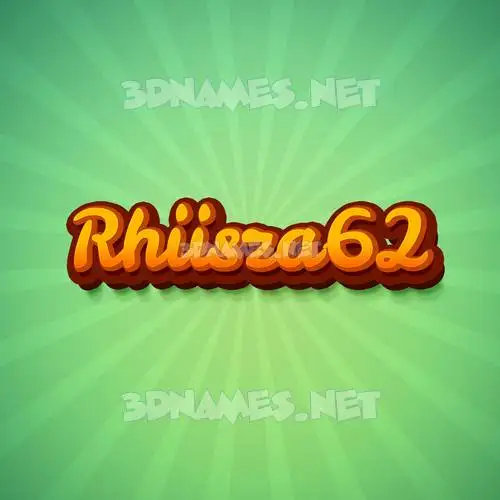 rhiisza62 in Green Rays style - 3D name wallpaper rhiisza62 in Green Rays style - 3D name wallpaper