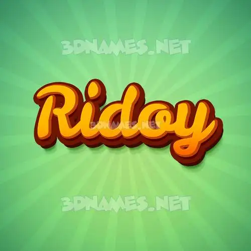 ridoy in Green Rays style - 3D name wallpaper ridoy in Green Rays style - 3D name wallpaper