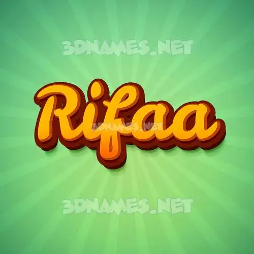 rifaa in Green Rays style - 3D name wallpaper rifaa in Green Rays style - 3D name wallpaper