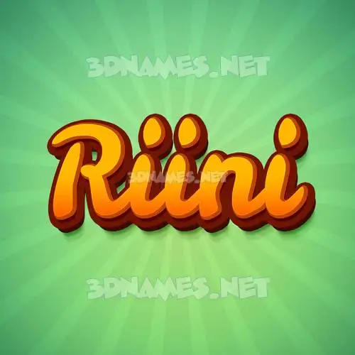 riini in Green Rays style - 3D name wallpaper riini in Green Rays style - 3D name wallpaper