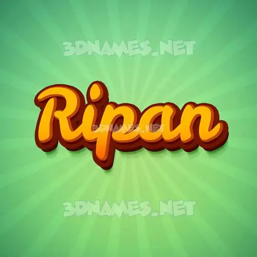 ripan in Green Rays style - 3D name wallpaper ripan in Green Rays style - 3D name wallpaper