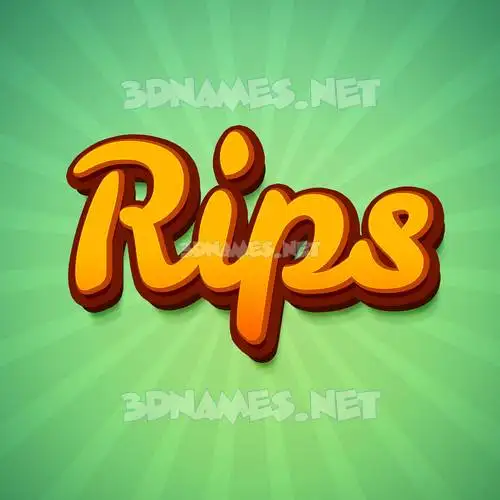 rips in Green Rays style - 3D name wallpaper rips in Green Rays style - 3D name wallpaper