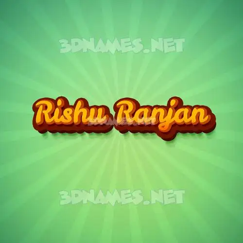 rishu ranjan in Green Rays style - 3D name wallpaper rishu ranjan in Green Rays style - 3D name wallpaper