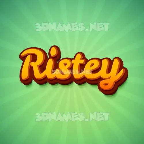 ristey in Green Rays style - 3D name wallpaper ristey in Green Rays style - 3D name wallpaper