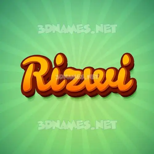 rizwi in Green Rays style - 3D name wallpaper rizwi in Green Rays style - 3D name wallpaper