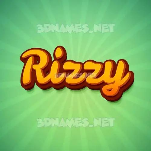 rizzy in Green Rays style - 3D name wallpaper rizzy in Green Rays style - 3D name wallpaper