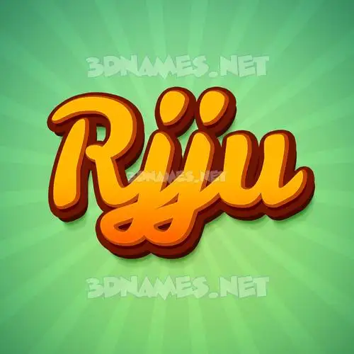 rjju in Green Rays style - 3D name wallpaper rjju in Green Rays style - 3D name wallpaper