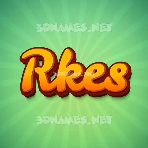 rkes in Green Rays style - 3D name wallpaper rkes in Green Rays style - 3D name wallpaper