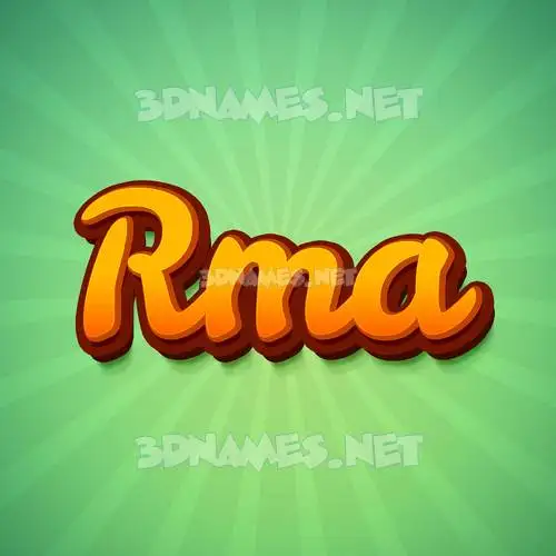 rma in Green Rays style - 3D name wallpaper rma in Green Rays style - 3D name wallpaper