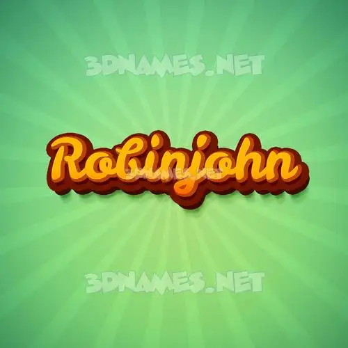 robinjohn in Green Rays style - 3D name wallpaper robinjohn in Green Rays style - 3D name wallpaper