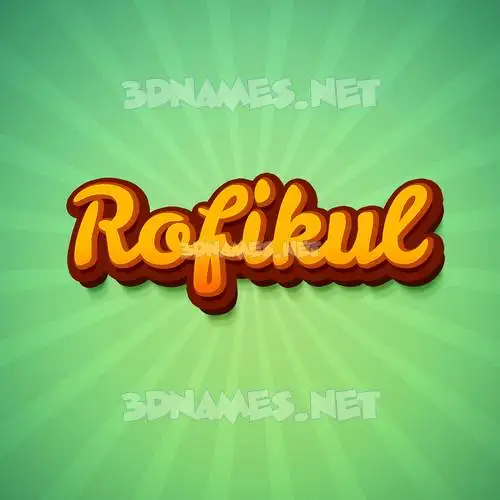 rofikul in Green Rays style - 3D name wallpaper rofikul in Green Rays style - 3D name wallpaper