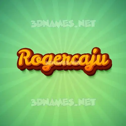 rogercaju in Green Rays style - 3D name wallpaper rogercaju in Green Rays style - 3D name wallpaper