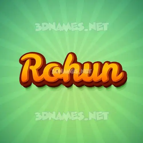 rohun in Green Rays style - 3D name wallpaper rohun in Green Rays style - 3D name wallpaper