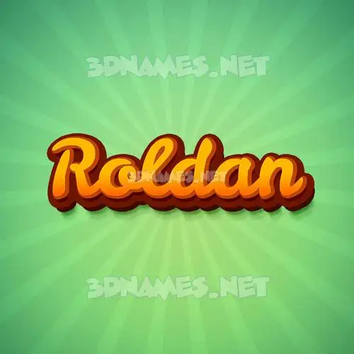 roldan in Green Rays style - 3D name wallpaper roldan in Green Rays style - 3D name wallpaper