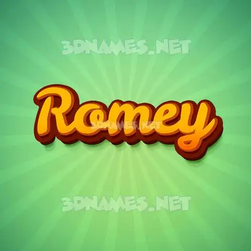 romey in Green Rays style - 3D name wallpaper romey in Green Rays style - 3D name wallpaper