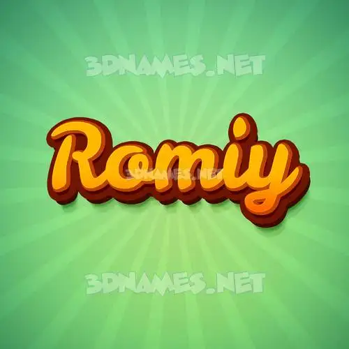 romiy in Green Rays style - 3D name wallpaper romiy in Green Rays style - 3D name wallpaper