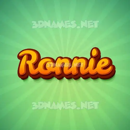 ronnie in Green Rays style - 3D name wallpaper ronnie in Green Rays style - 3D name wallpaper