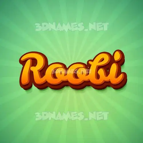 roobi in Green Rays style - 3D name wallpaper roobi in Green Rays style - 3D name wallpaper