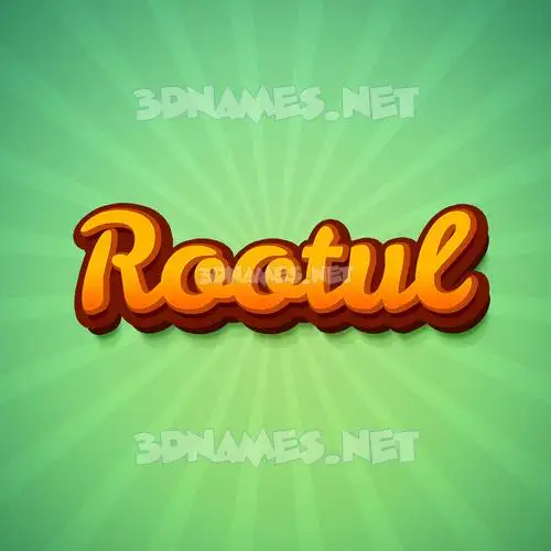 rootul in Green Rays style - 3D name wallpaper rootul in Green Rays style - 3D name wallpaper