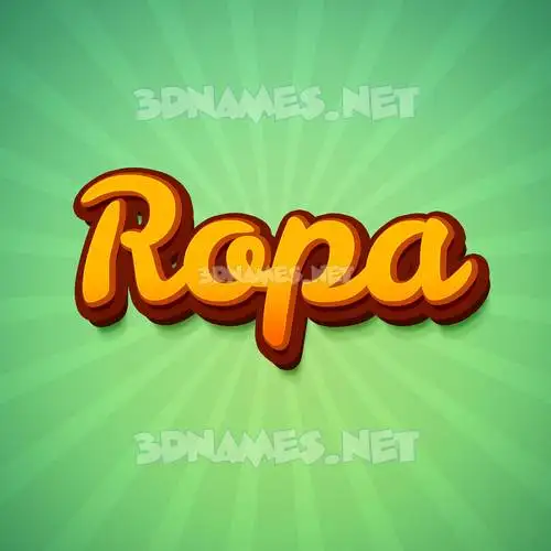 ropa in Green Rays style - 3D name wallpaper ropa in Green Rays style - 3D name wallpaper