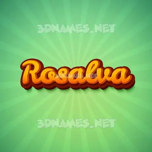rosalva in Green Rays style - 3D name wallpaper rosalva in Green Rays style - 3D name wallpaper
