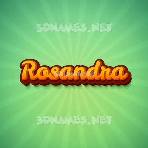 rosandra in Green Rays style - 3D name wallpaper rosandra in Green Rays style - 3D name wallpaper