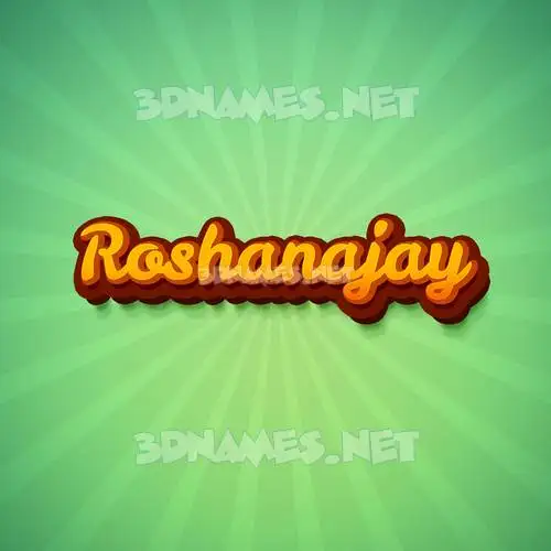 roshanajay in Green Rays style - 3D name wallpaper roshanajay in Green Rays style - 3D name wallpaper