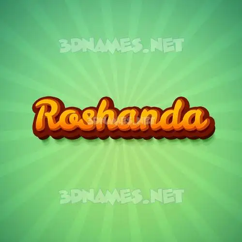 roshanda in Green Rays style - 3D name wallpaper roshanda in Green Rays style - 3D name wallpaper