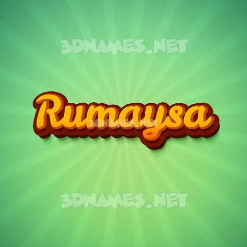 rumaysa in Green Rays style - 3D name wallpaper rumaysa in Green Rays style - 3D name wallpaper