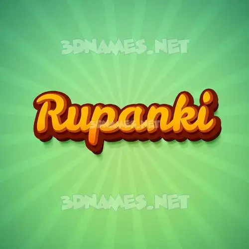 rupanki in Green Rays style - 3D name wallpaper rupanki in Green Rays style - 3D name wallpaper