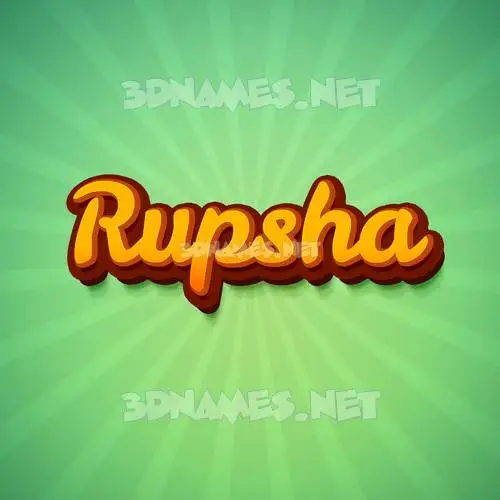 rupsha in Green Rays style - 3D name wallpaper rupsha in Green Rays style - 3D name wallpaper