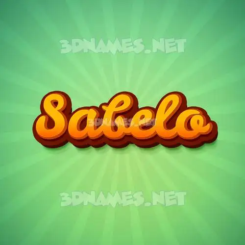 sabelo in Green Rays style - 3D name wallpaper sabelo in Green Rays style - 3D name wallpaper