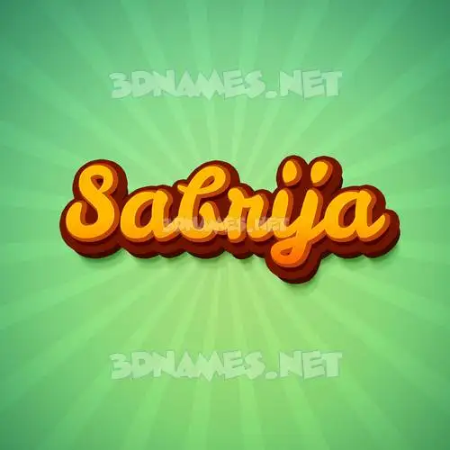 sabrija in Green Rays style - 3D name wallpaper sabrija in Green Rays style - 3D name wallpaper