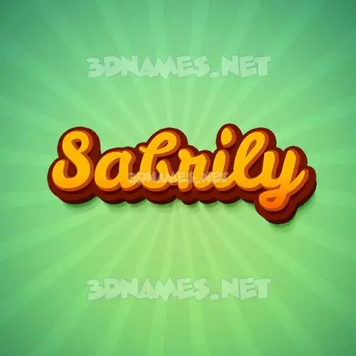 sabrily in Green Rays style - 3D name wallpaper sabrily in Green Rays style - 3D name wallpaper