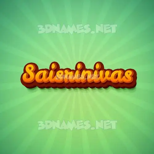 saisrinivas in Green Rays style - 3D name wallpaper saisrinivas in Green Rays style - 3D name wallpaper