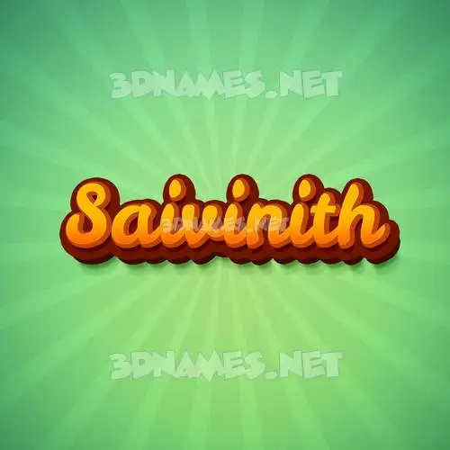 saivinith in Green Rays style - 3D name wallpaper saivinith in Green Rays style - 3D name wallpaper